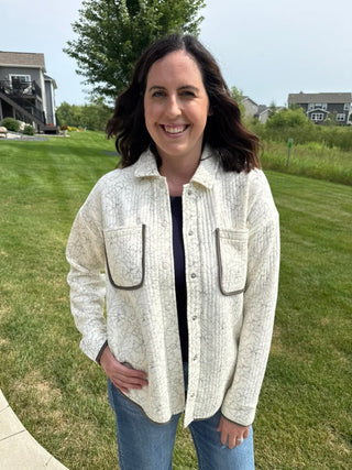 Claremont Jacket | Women's Cotton Snap Button Outerwear Jacket