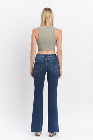 Lovervet High Rise Raw Hem Bootcut