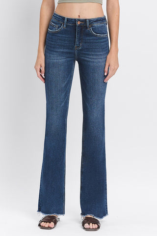 Lovervet High Rise Raw Hem Bootcut