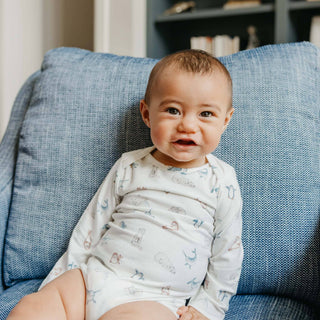 Arctic Wonder Long-Sleeve Baby Bodysuit