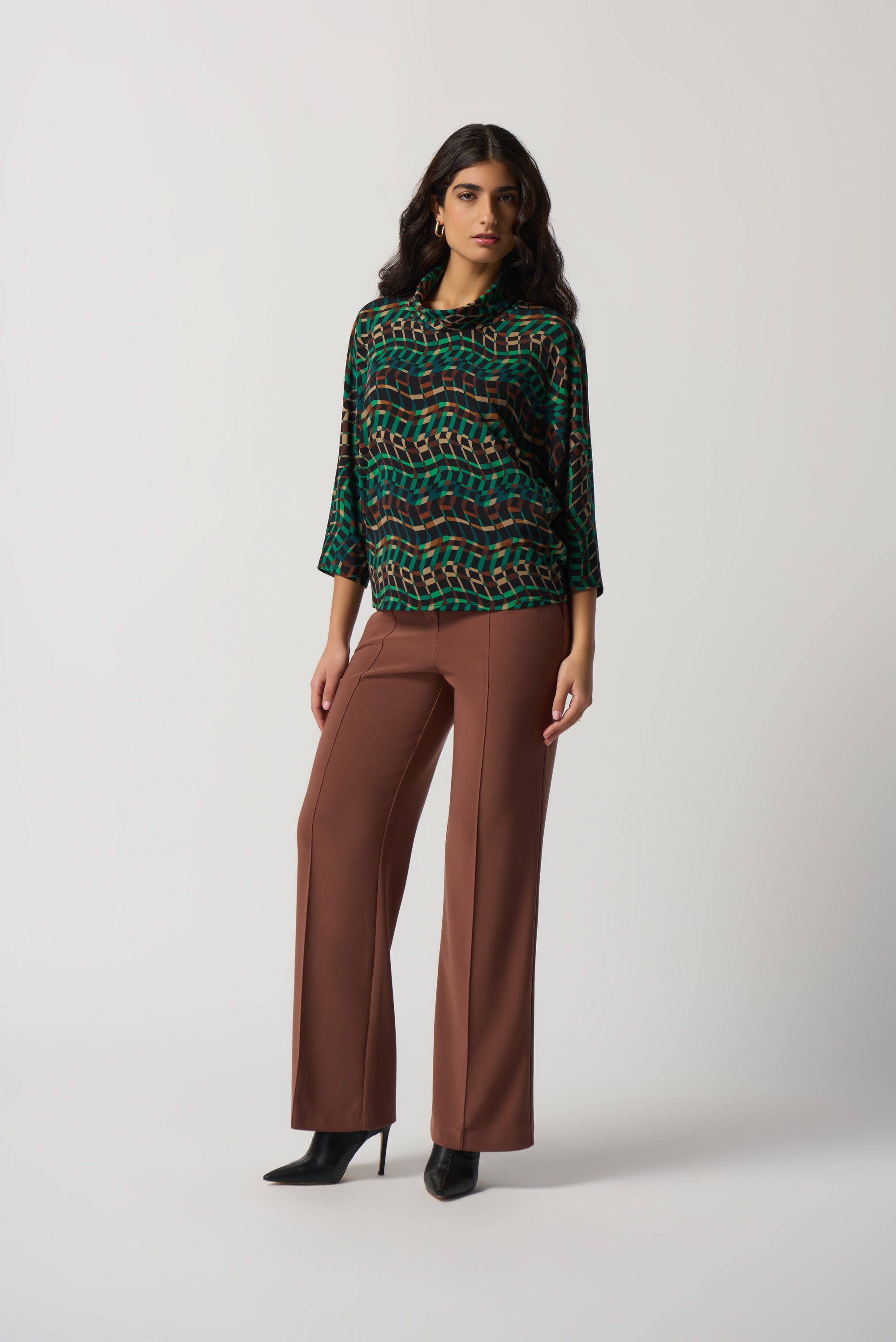 Joseph Ribkoff Turtleneck Boxy Top FINAL SALE