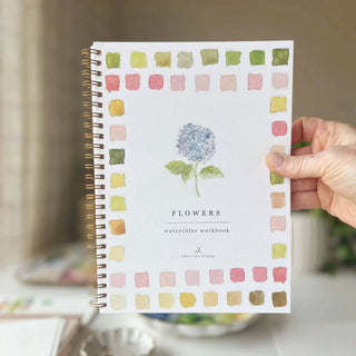 Emily Lex Flowers Watercolor Workbook