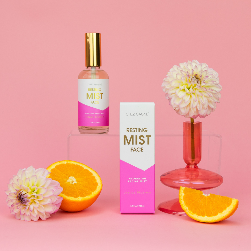 Resting Mist Face - Hydrating Daily Facial Mist - Orange Blossom - 3.4oz