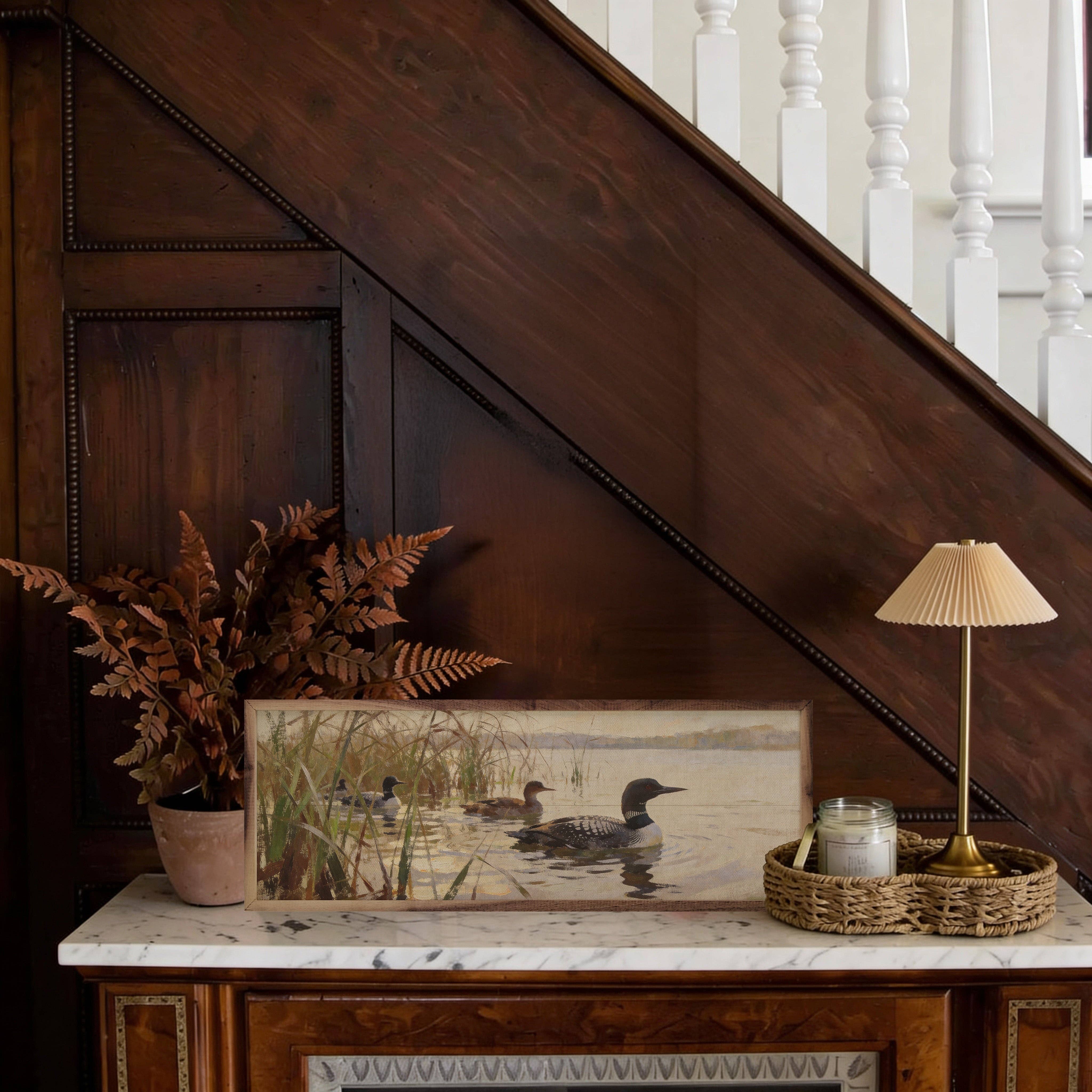 Loons Along The Shore