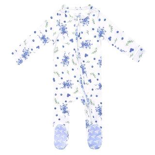 Catherine Zip-Up Footie Pajamas