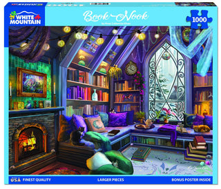 Book Nook 1000-Piece Jigsaw Puzzle