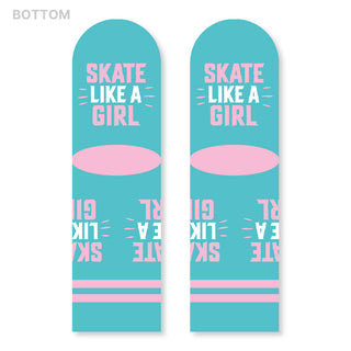 Skate Like a Girl Kids' Crew Socks
