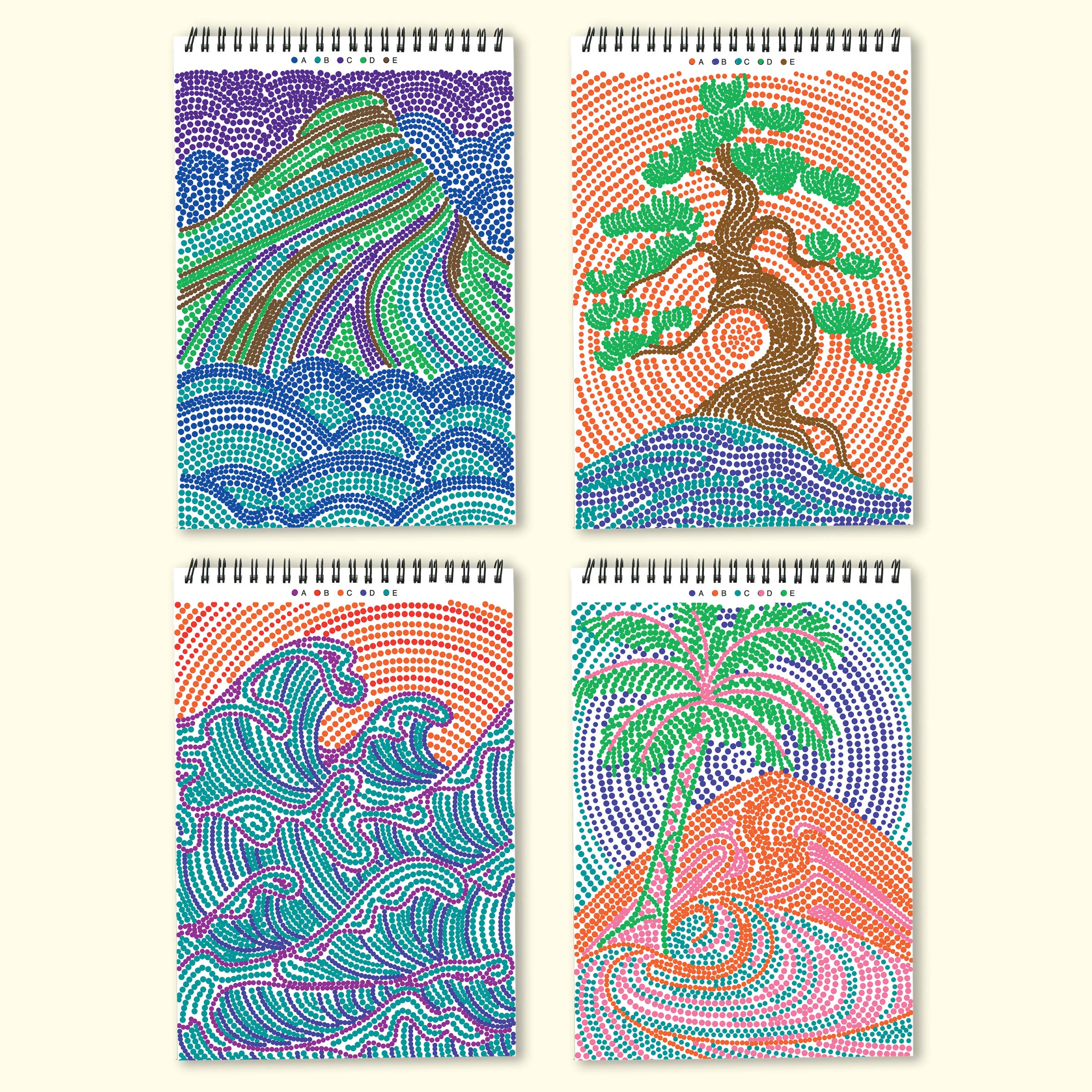 FlowArt Dot By Letter - Landscapes