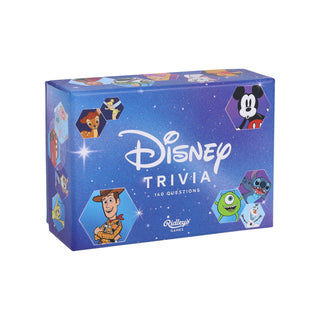 Disney Trivia Quiz Card Deck | 140 Questions | Disney & Pixar