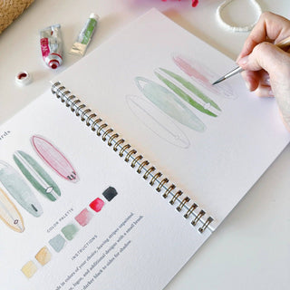Emily Lex Tropical Watercolor Workbook