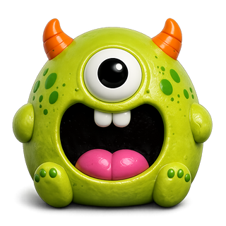 Fun Doh Jumbo Halloween Squishy Toy – 5" Kawaii Squishies