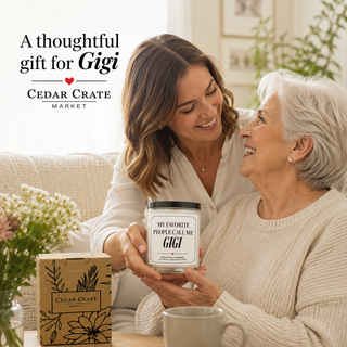 Gigi Candle, Lily & Wild Rose Floral Scent