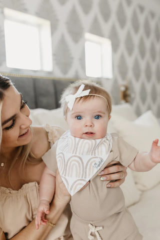 Bliss Copper Pearl Bandana Bibs