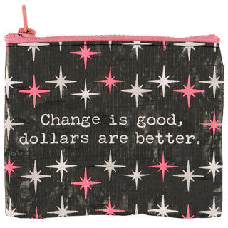 Change Is Good Zipper Wallet