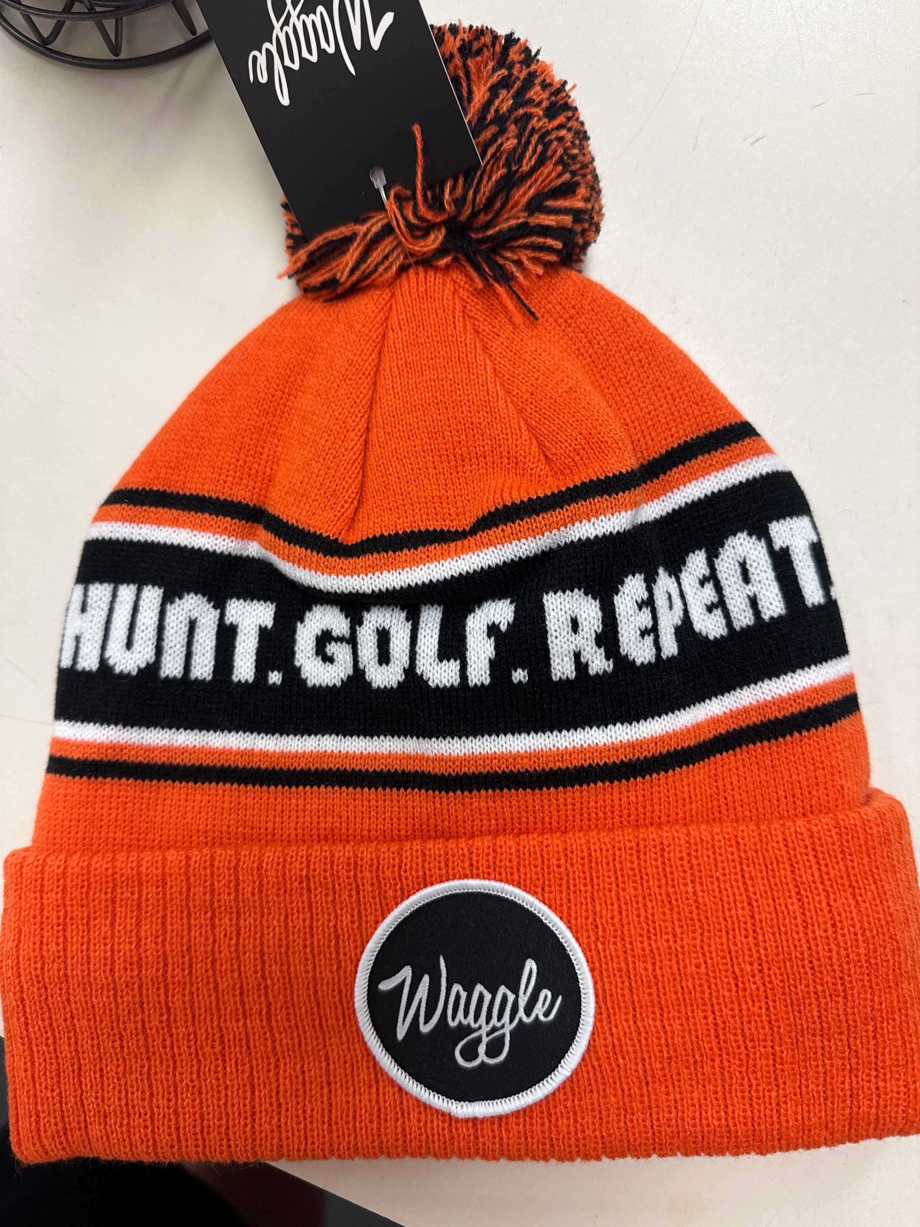 Waggle Hunt Golf Repeat  Beanie Hat