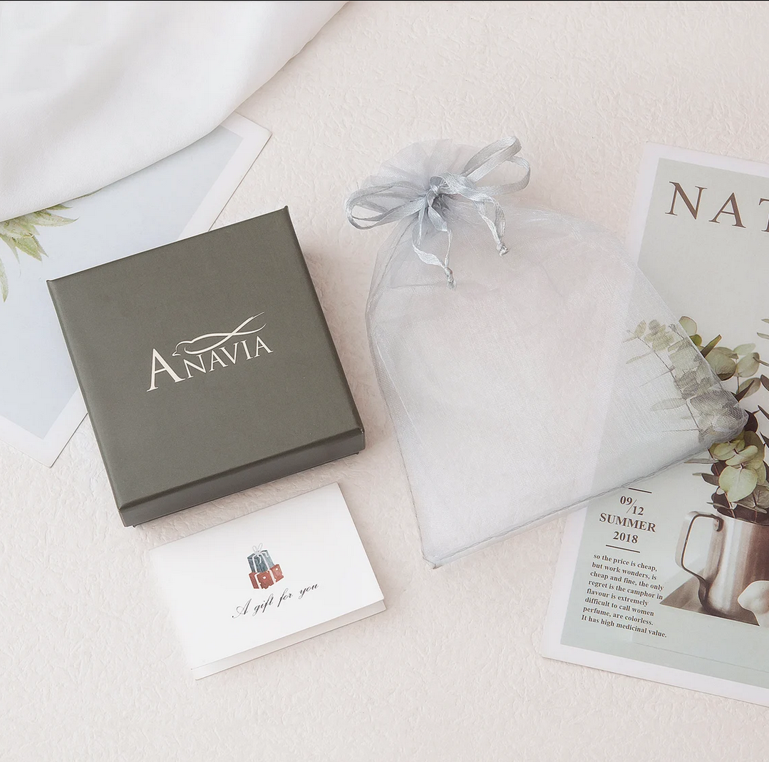 Infinity Necklace with I Love You Card Jewelry Set