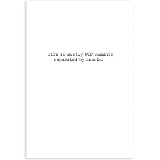 Life Is Mostly Greeting Card - Inspirational