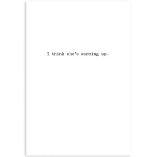 Fat Lady Sings Greeting Card - Age