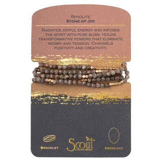 Scout Stone Wrap: Rhyolite - Stone of Joy