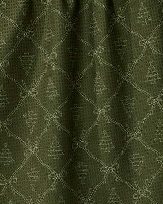 Geometry Cedar Bows Luxe Kitchen Towel