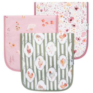Gigi Premium Burp Cloths - 3 Pack