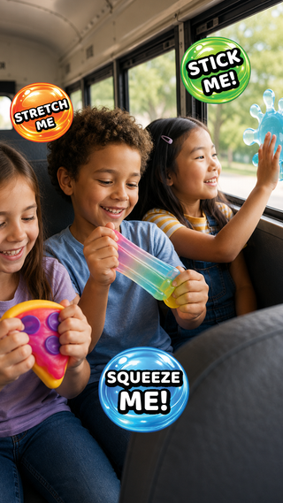 Fun Doh Food Moods Squishy Toy – Squeeze, Stretch & Stick