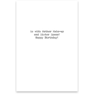 Father Time Greeting Card - Birthday