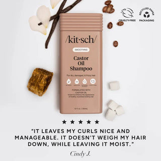 Kitsch Smoothing Castor Oil Shampoo