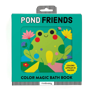 Pond Friends Color Magic Bath Book | Color-Changing Baby Bath Book
