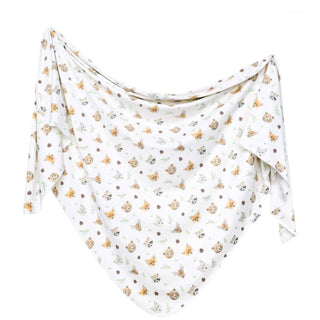 Wilder Woodland Knit Swaddle Blanket