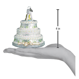 Wedding Cake Ornament - Old World Christmas