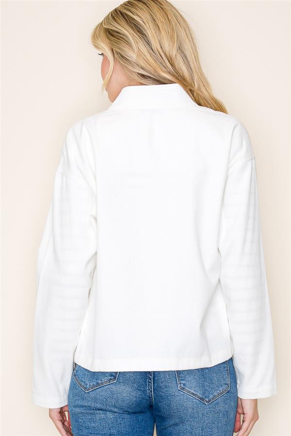 Stand Collar Bomber Jacket