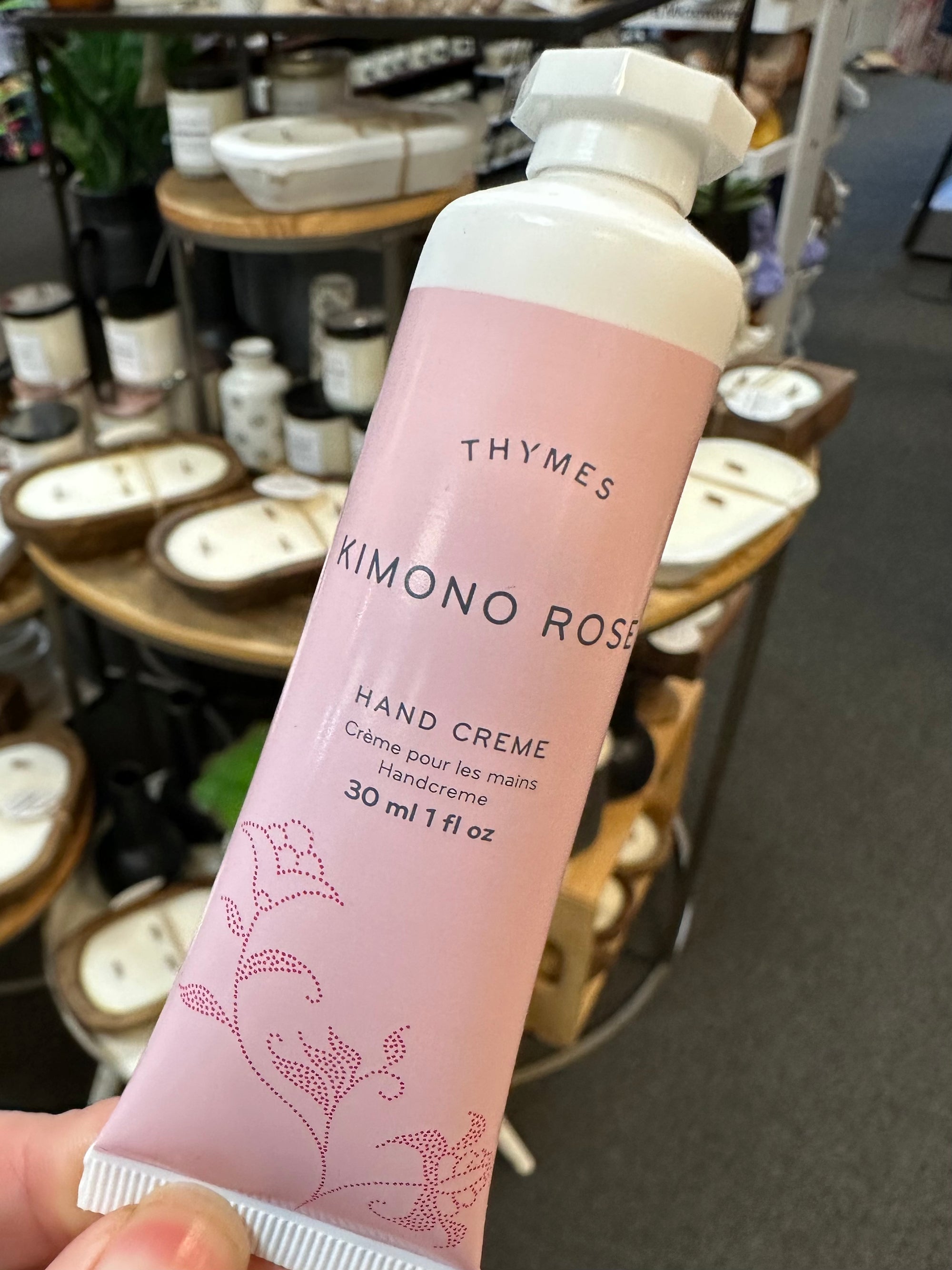 Thymes Kimono Rose Petite Hand Cream