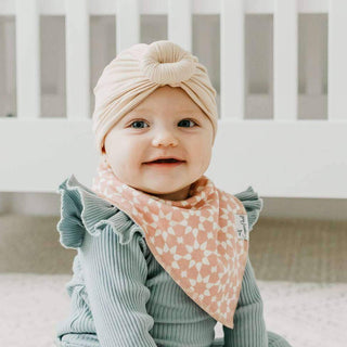 Copper Pearl Ferra 4-Pack Baby Bandana Bibs