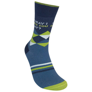 How May I Offend You Today? | Funny Socks | Funny Gift