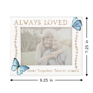 "Always Loved" Butterfly Memorial Frame by Sincere Surroundings