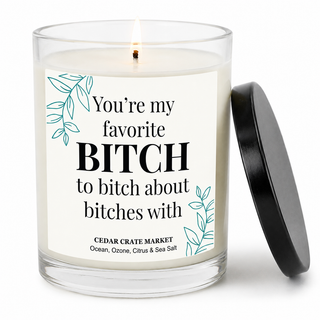 Best Friend Candle, Floral Sandalwood Musk