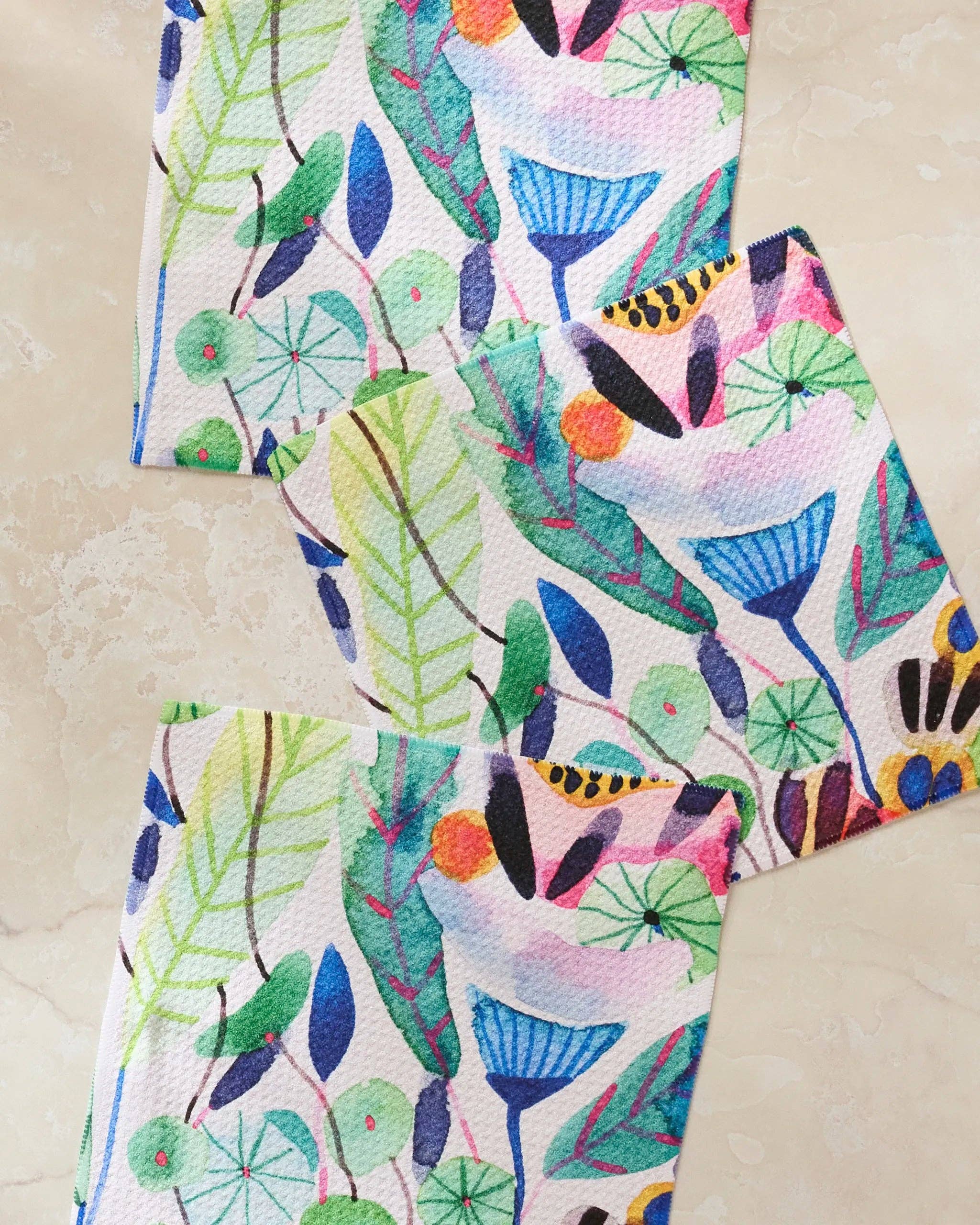 Geometry Morning Dishcloth Set