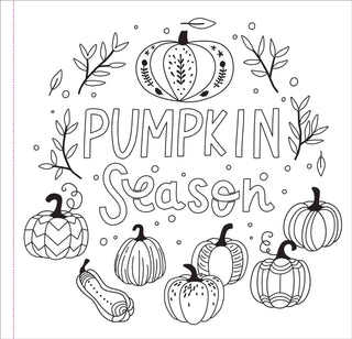 Autumn Dreams Adult Coloring Book