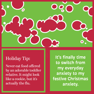 Drinks on Me Christmas Anxiety Cocktail Napkins