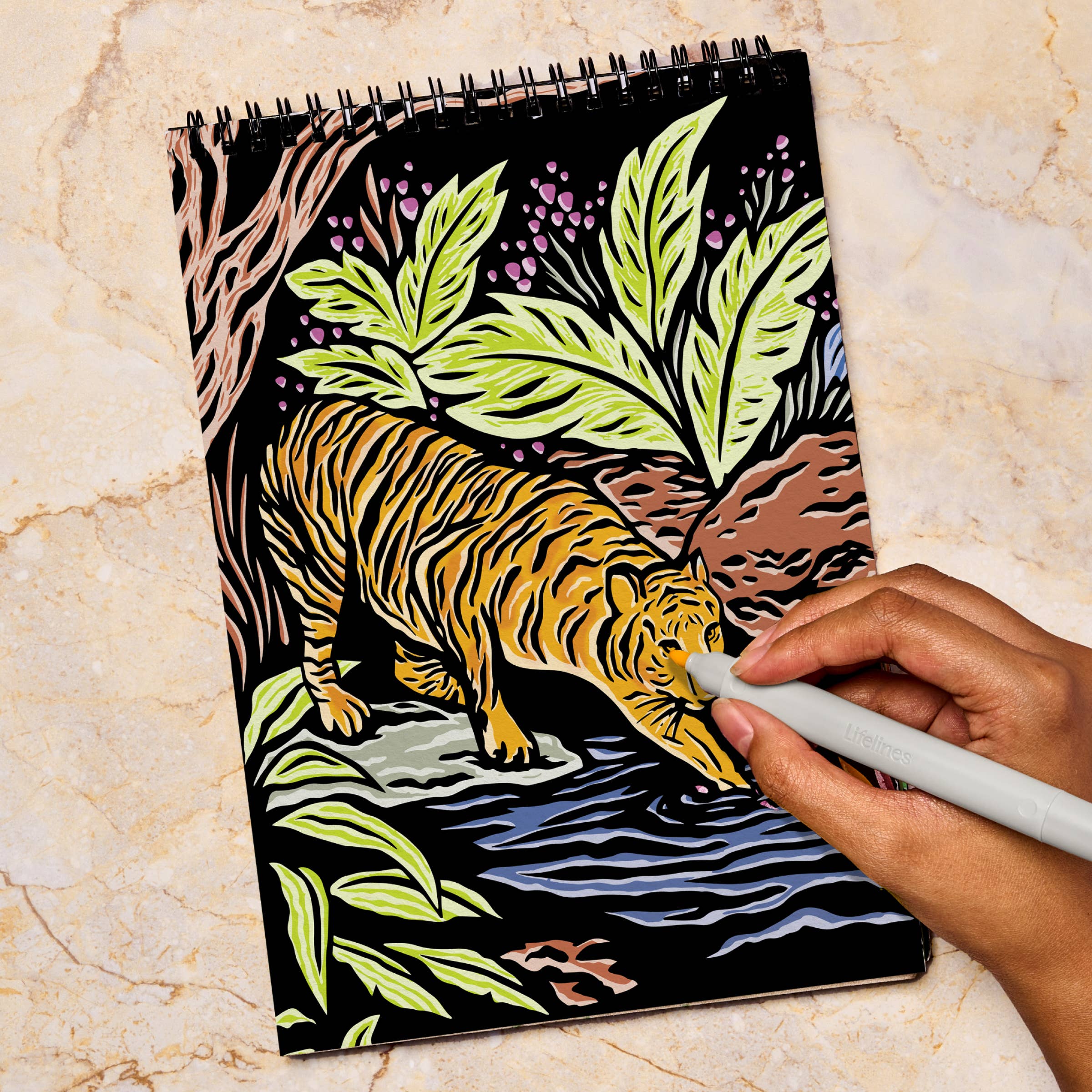 FlowArt Hidden Pattern Animals