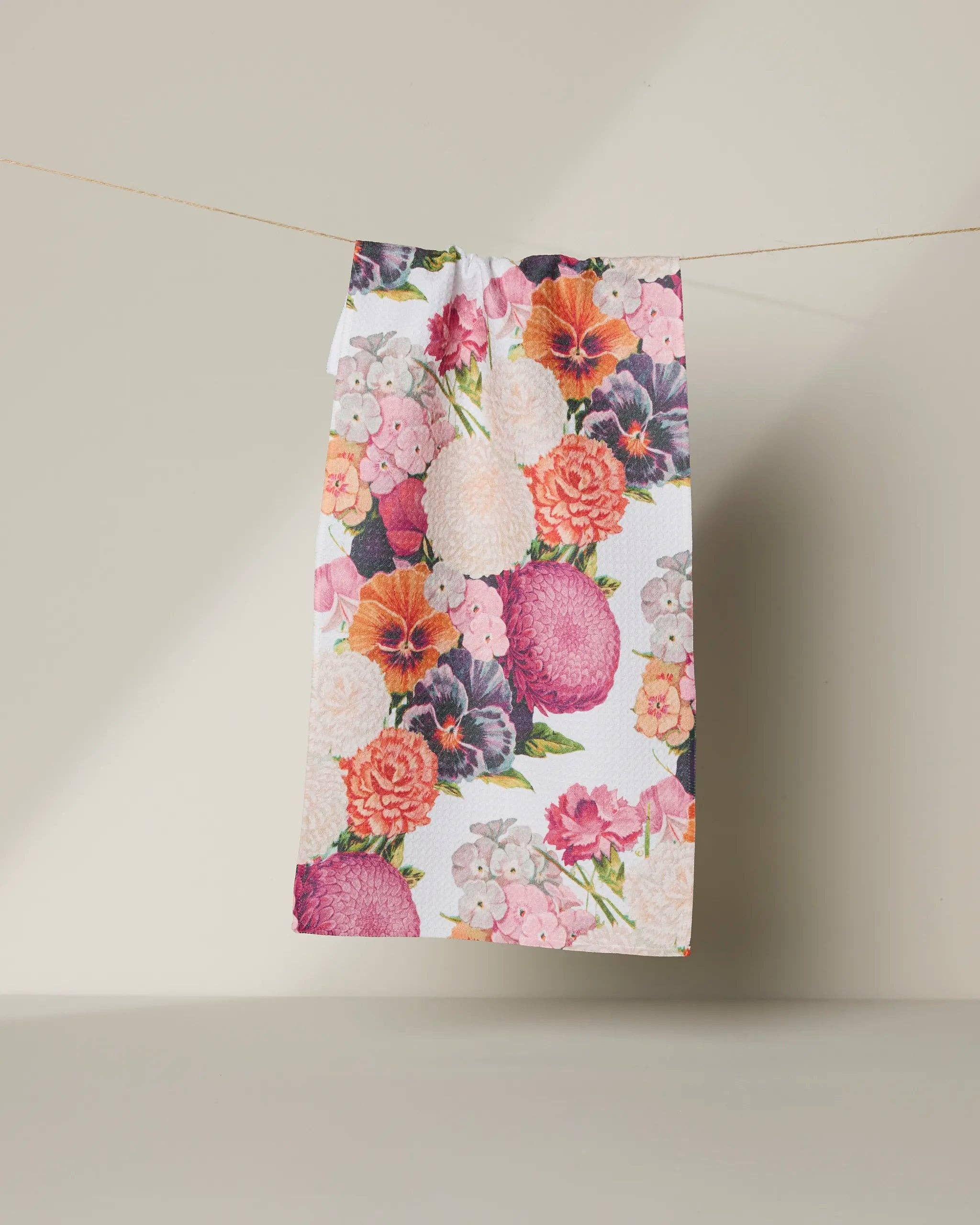 Geometry Ecstatic Blooms Bar Towel