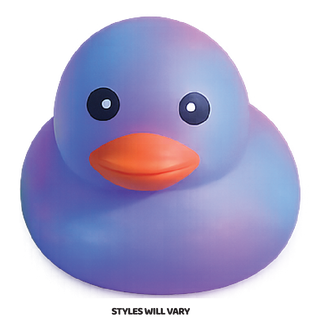 SquishZilla Mega Tie-Dye Duck Squishy Toy – 5" Jumbo