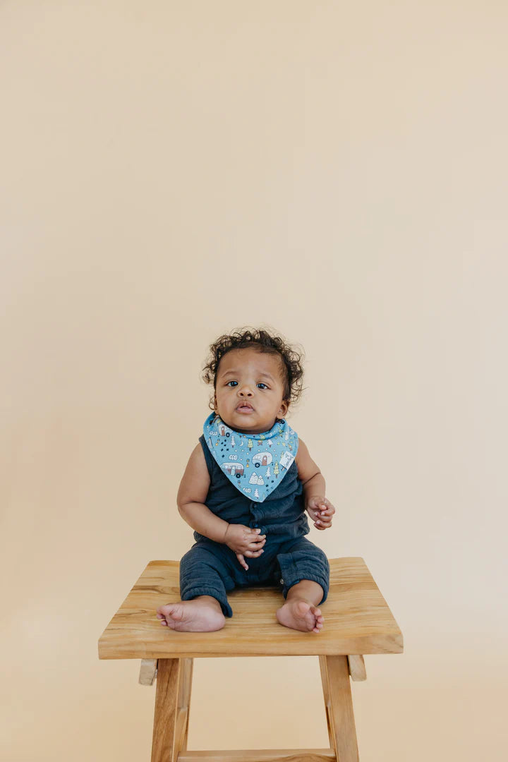 Bridger Copper Pearl Bandana Bibs