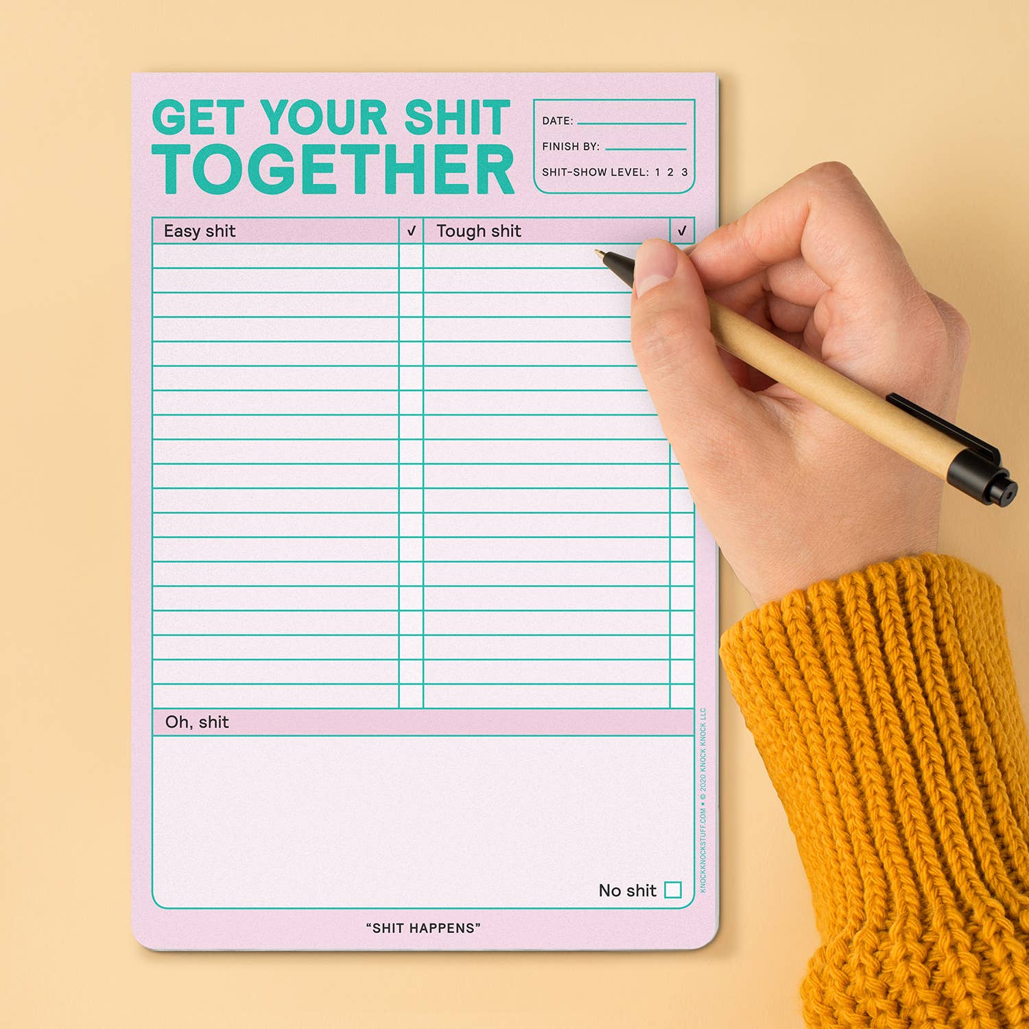 Get Your Shit Together Pad (Pastel Edition)