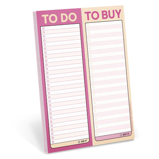 To Do / To Buy Perforated Pad