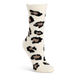 Leopard Print Cozy Socks