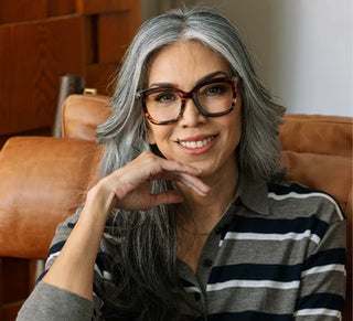 Peepers Cleo Blue Light Reading Glasses – Brown Ombre Horn