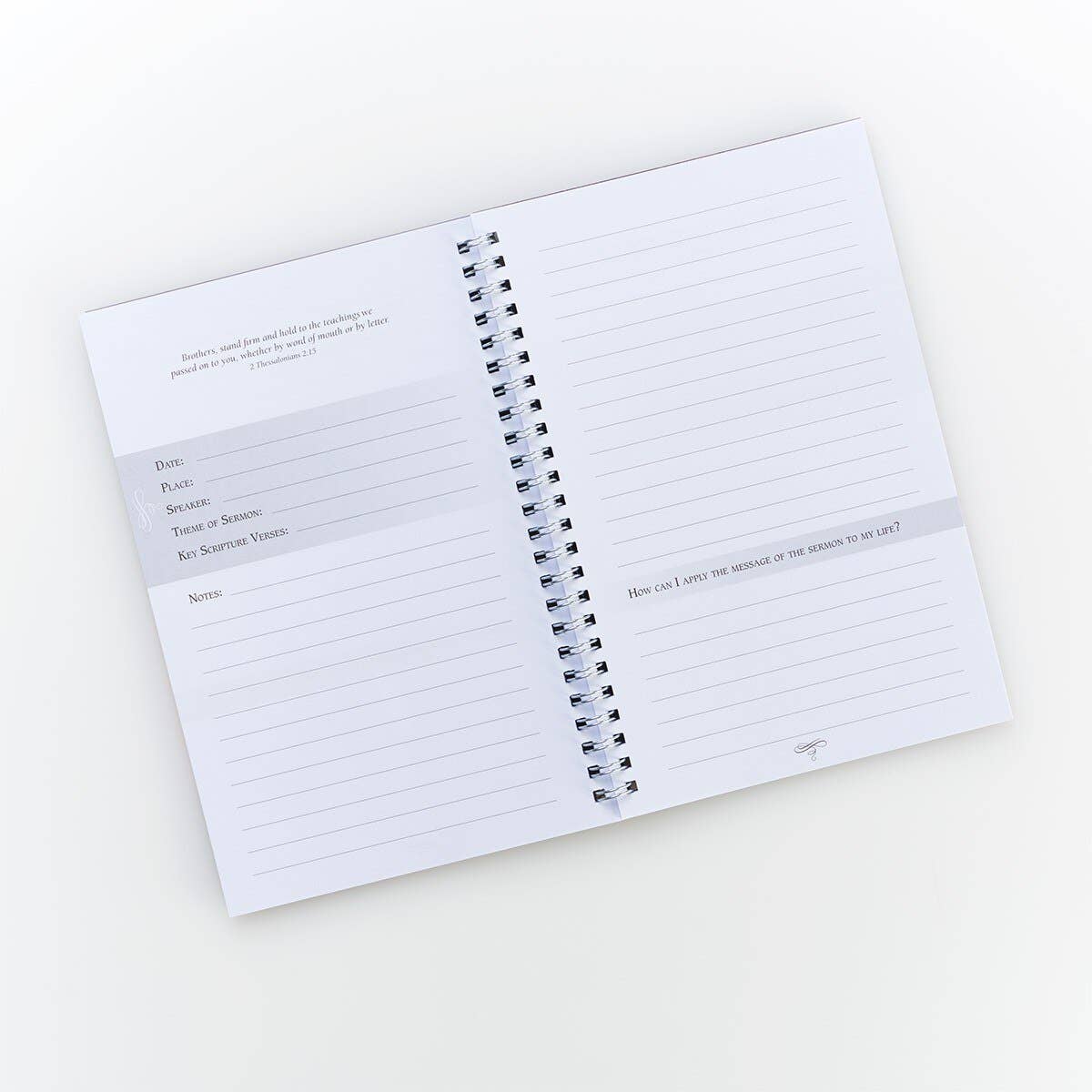 Notebook Wirebound My Sermon Notes Tree