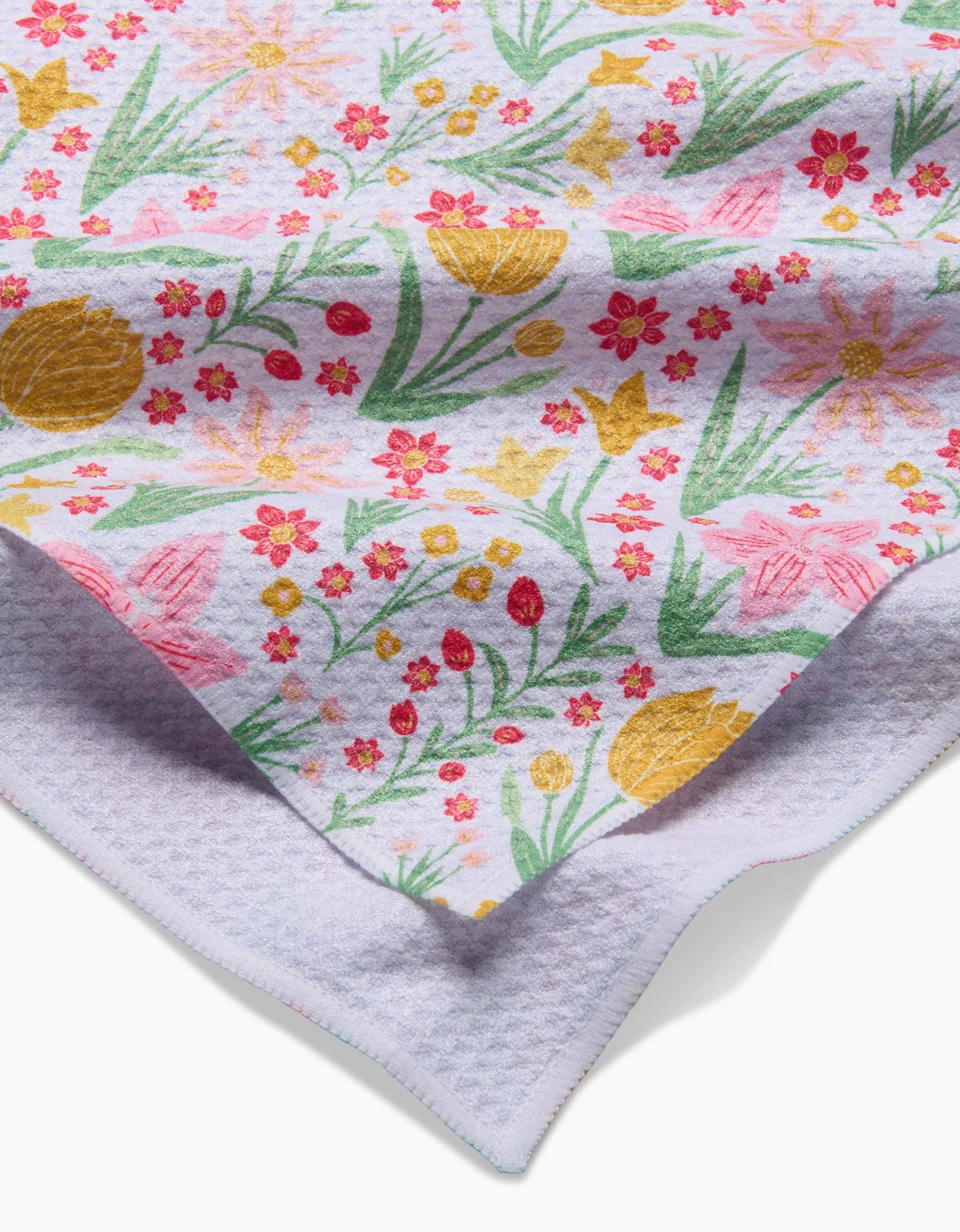 Geometry Garden of Light Tea Towel